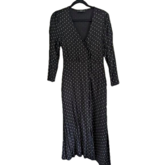 Able Lena Wrap Over Dress Size M - Picture 2 of 12